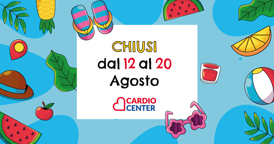 giorni di chiusura estiva cardiocenter 2023