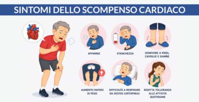 Quali sono i sintomi dello scompenso cardiaco?
