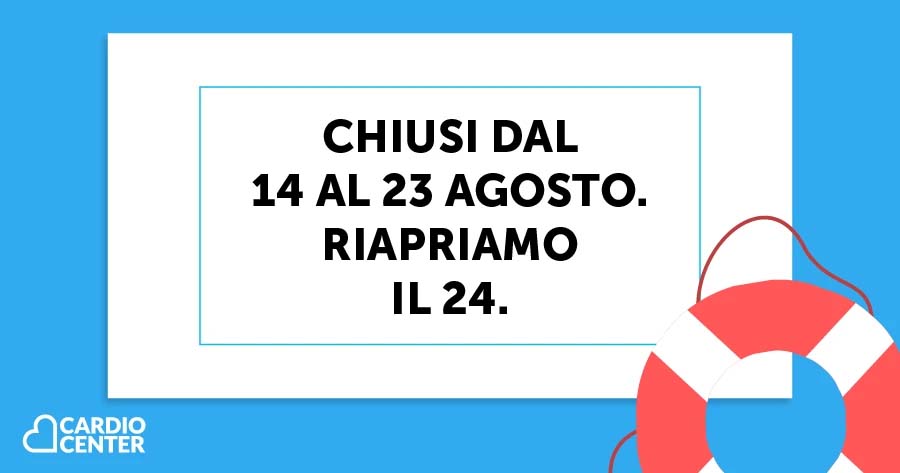 chiusura agosto cardiocenter napoli